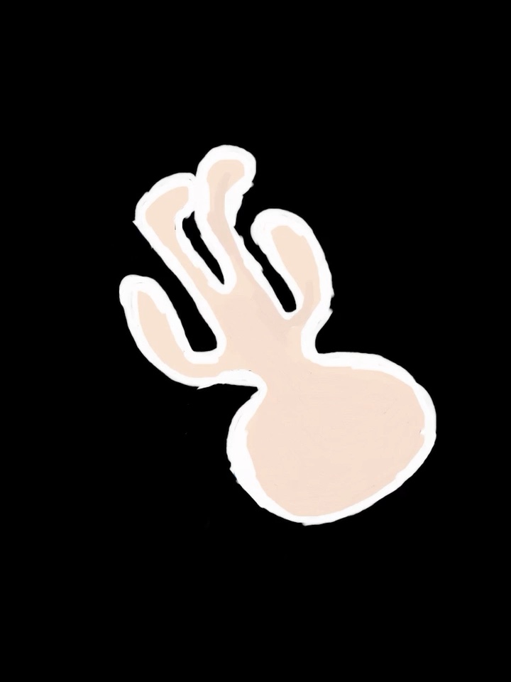 An early Visual Patient animation explores a simple body silhouette and a contrasting outline.